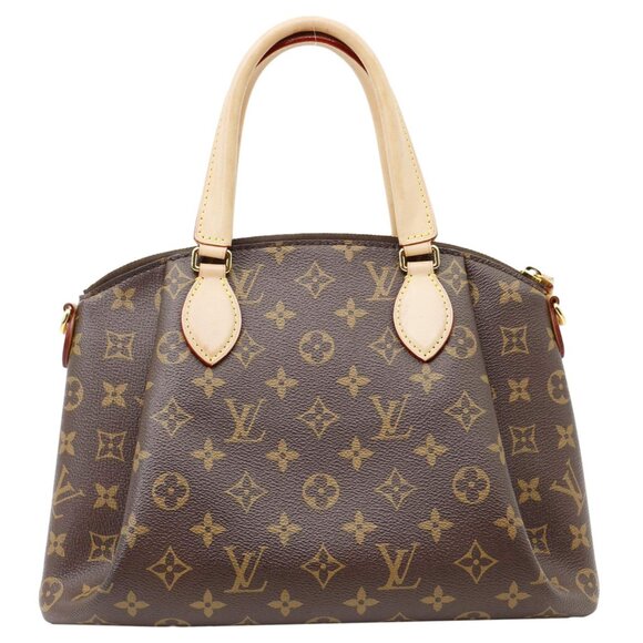 Louis Vuitton  Rivoli PM Monogram Canvas Satchel Bag Brown - Picture 4 of 16